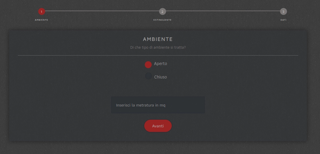 Form contatti Estintori Skima di Pietro Allegro srls